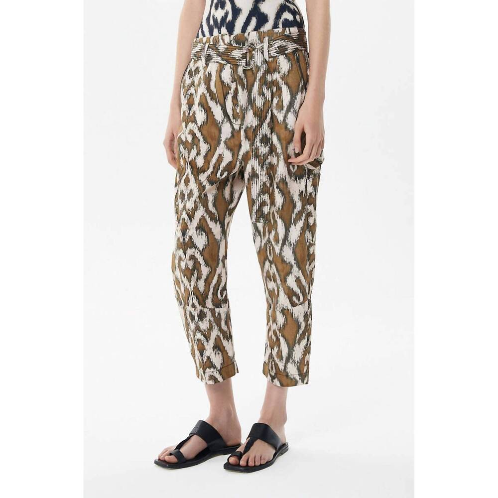 NEW MARIA CHER moreno dabir pants in ethnic tobacco